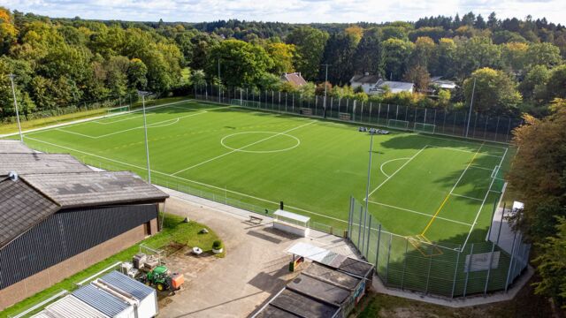 Luftaufnahme der Sportanlage TSV Lütjensee