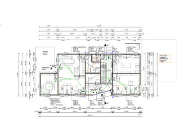 Ansicht Bauplan Erdgeschoss