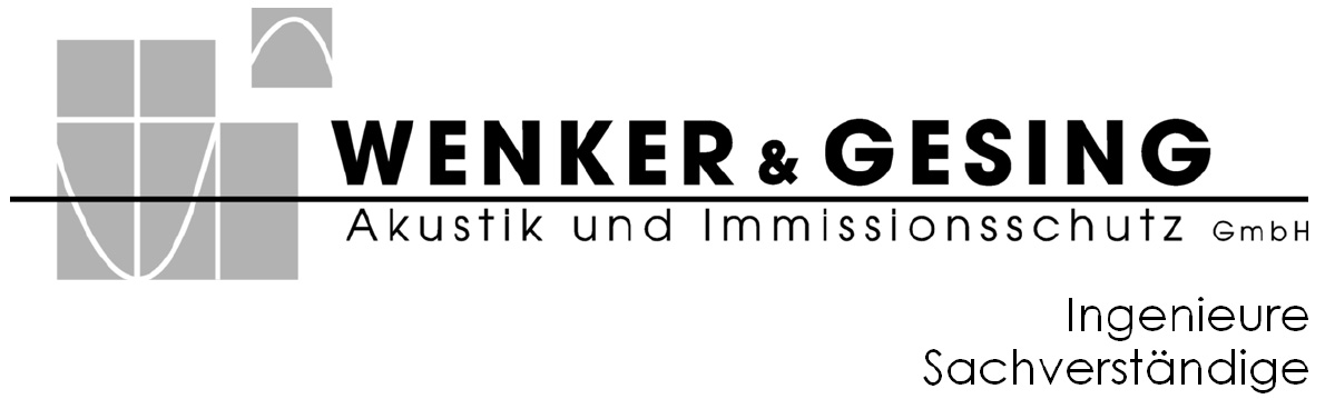 Logo WENKER & GESING Akustik und Immissionsschutz GmbH