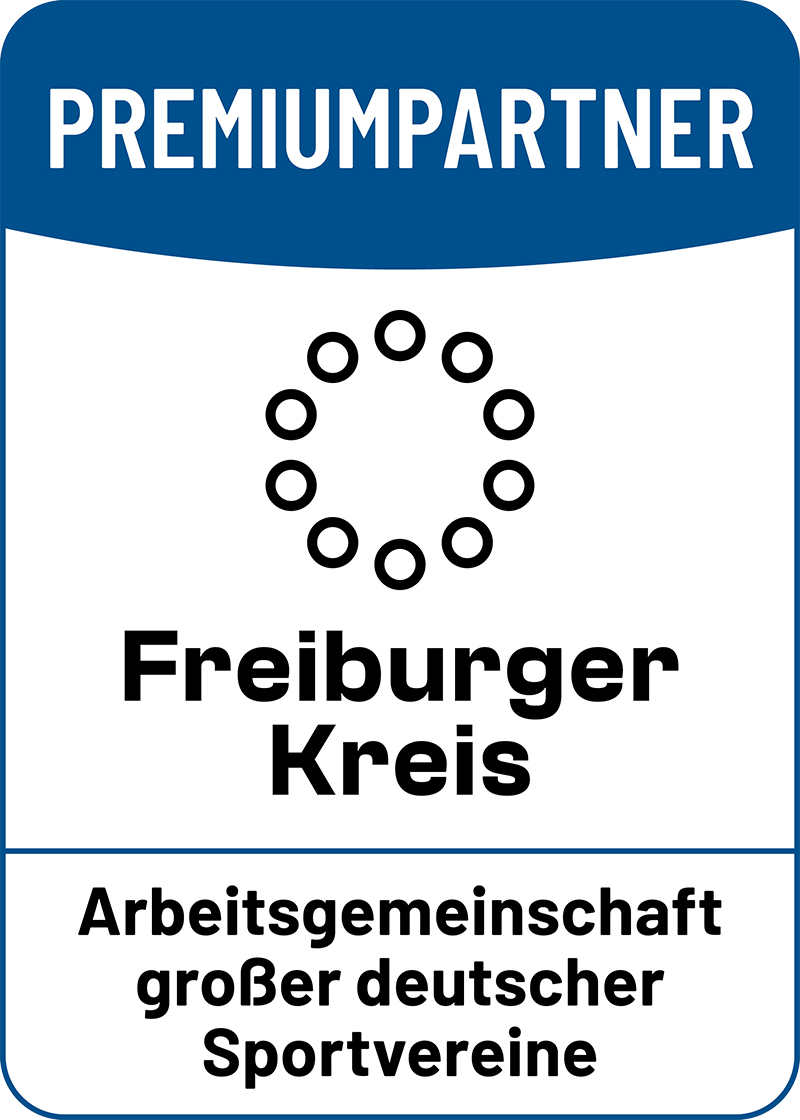 Premiumpartner Freiburger Kreis Logo Premiumpartner des Freiburger Kreis – Arbeitsgemeinschaft großer deutscher Sportvereine